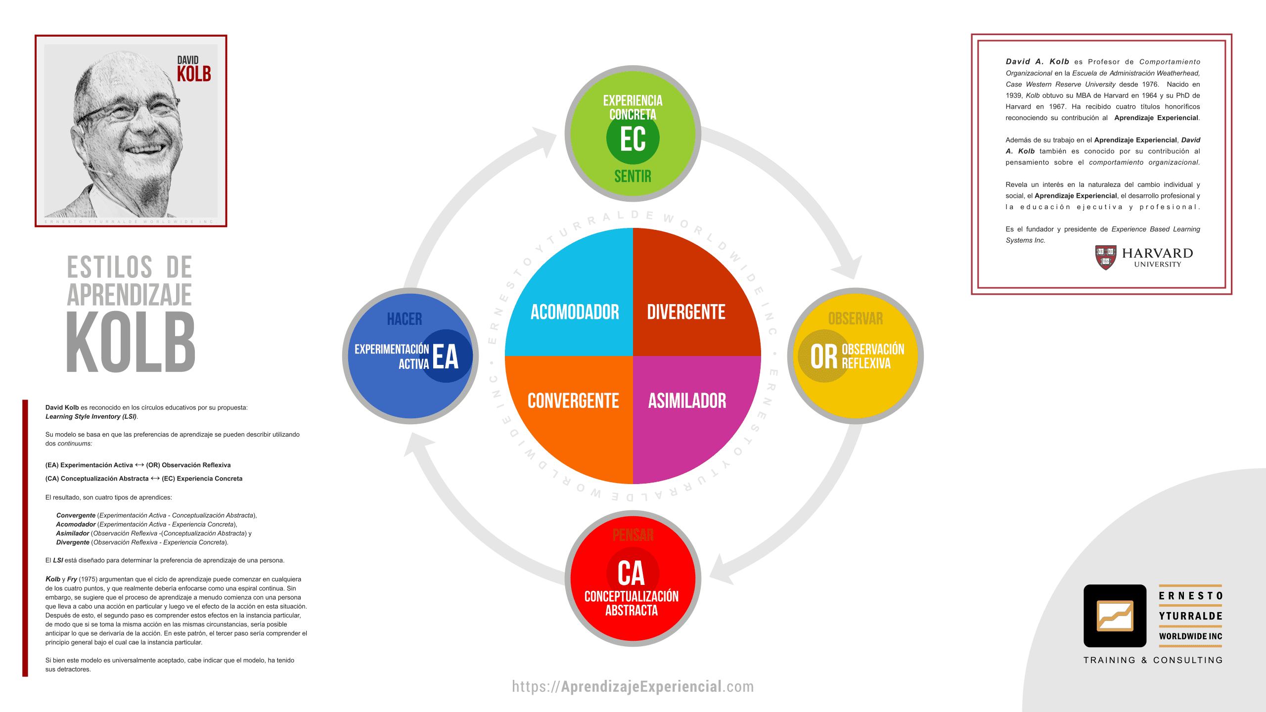 David A. kolb: Ciclo del Aprendizaje Experiencial